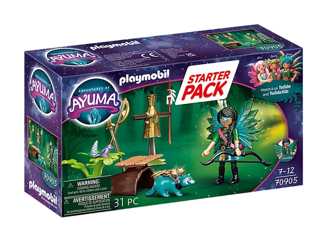 Playmobil 70905 Ayuma Starter Pack Knight Fairy mit Waschbär