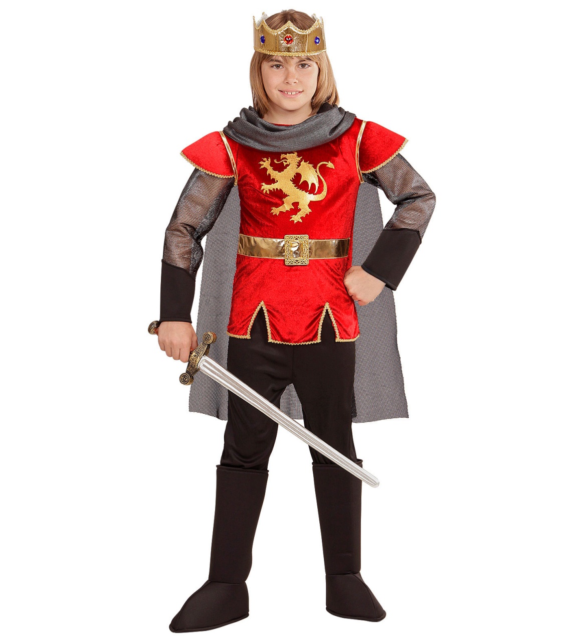 Kostüm König Arthur Gr. 158 11-13 Jahre  Kinderkostüm