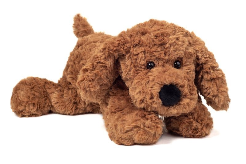 Teddy Hermann Schlenkerhund braun 28 cm