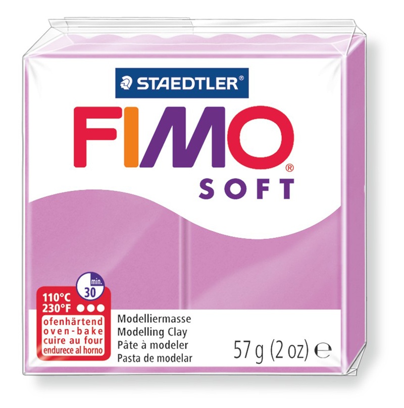 Staedtler Modelliermasse Fimo soft lavendel 57 g