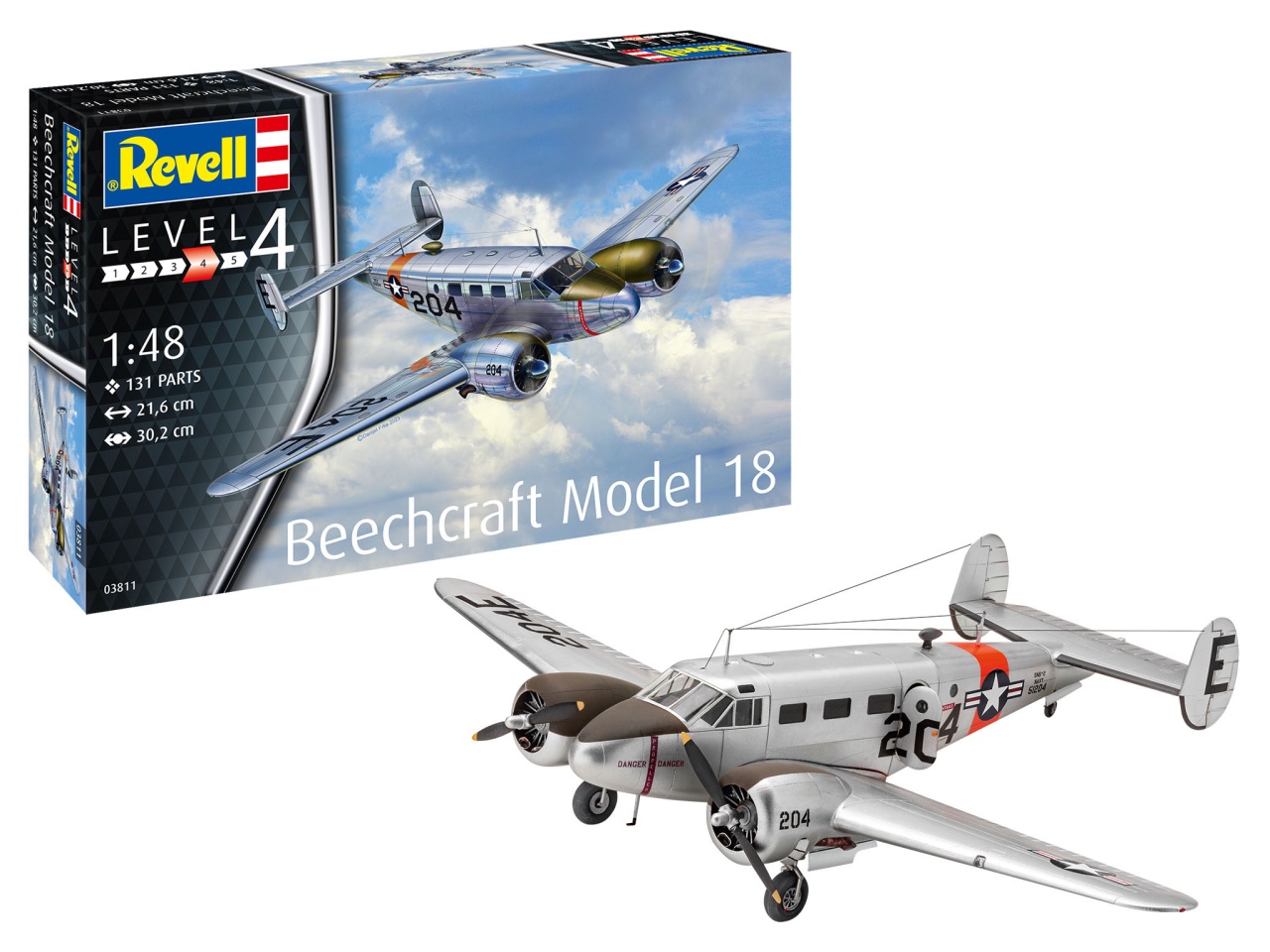 Revell 03811 Beechcraft Model 18 1:48