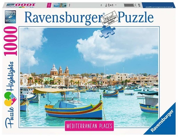 Ravensburger Puzzle Mediterranean Malta 1000 Teile