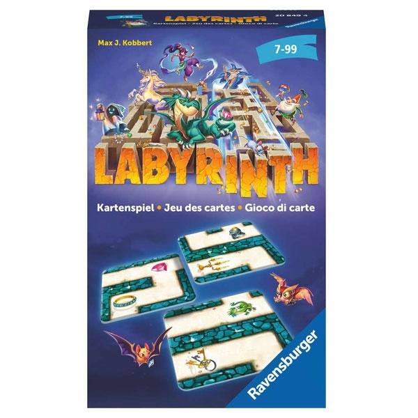 Labyrinth Kartenspiel Mitbringspiel