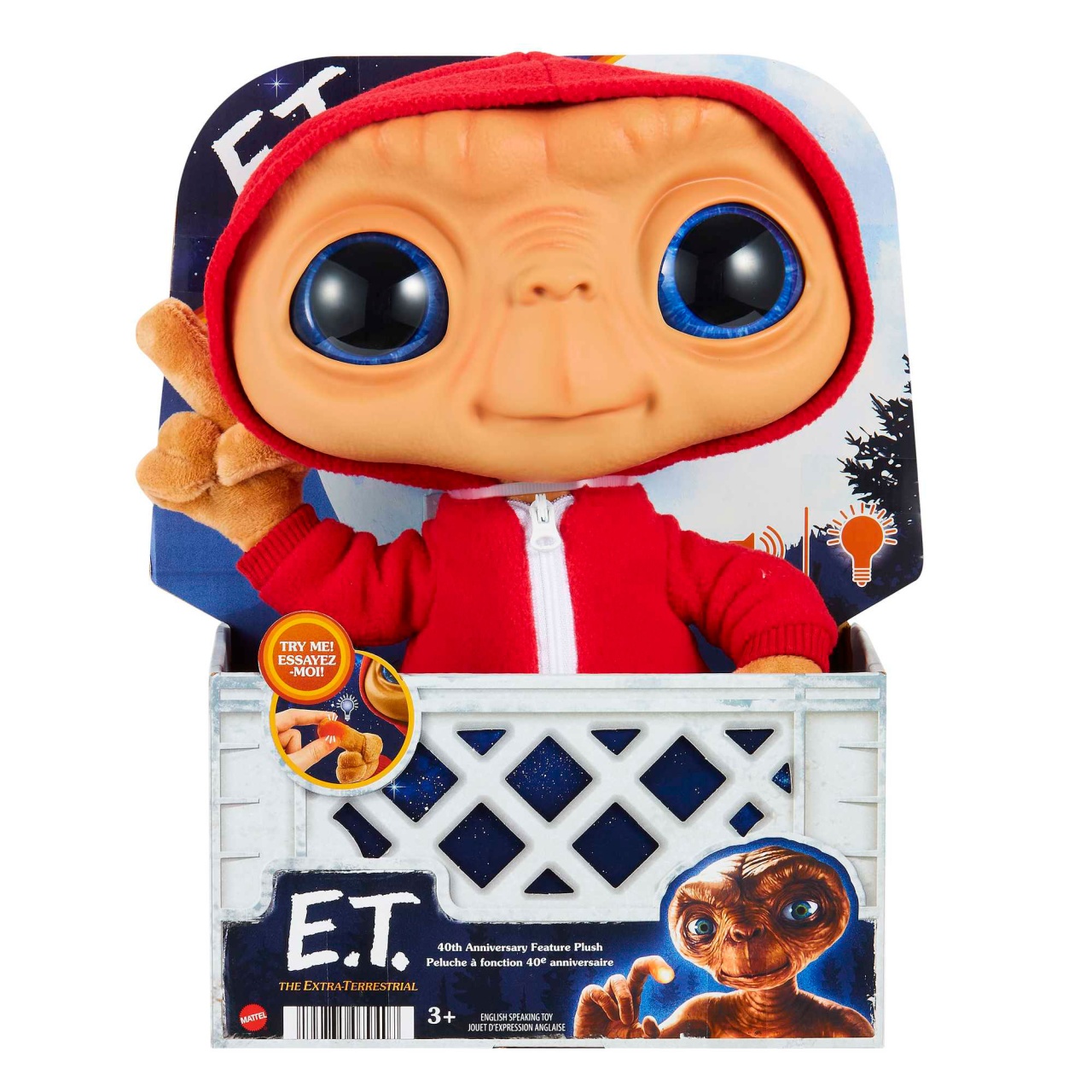 E.T. Der Außerirdische Elektronische Plüschfigur Mattel