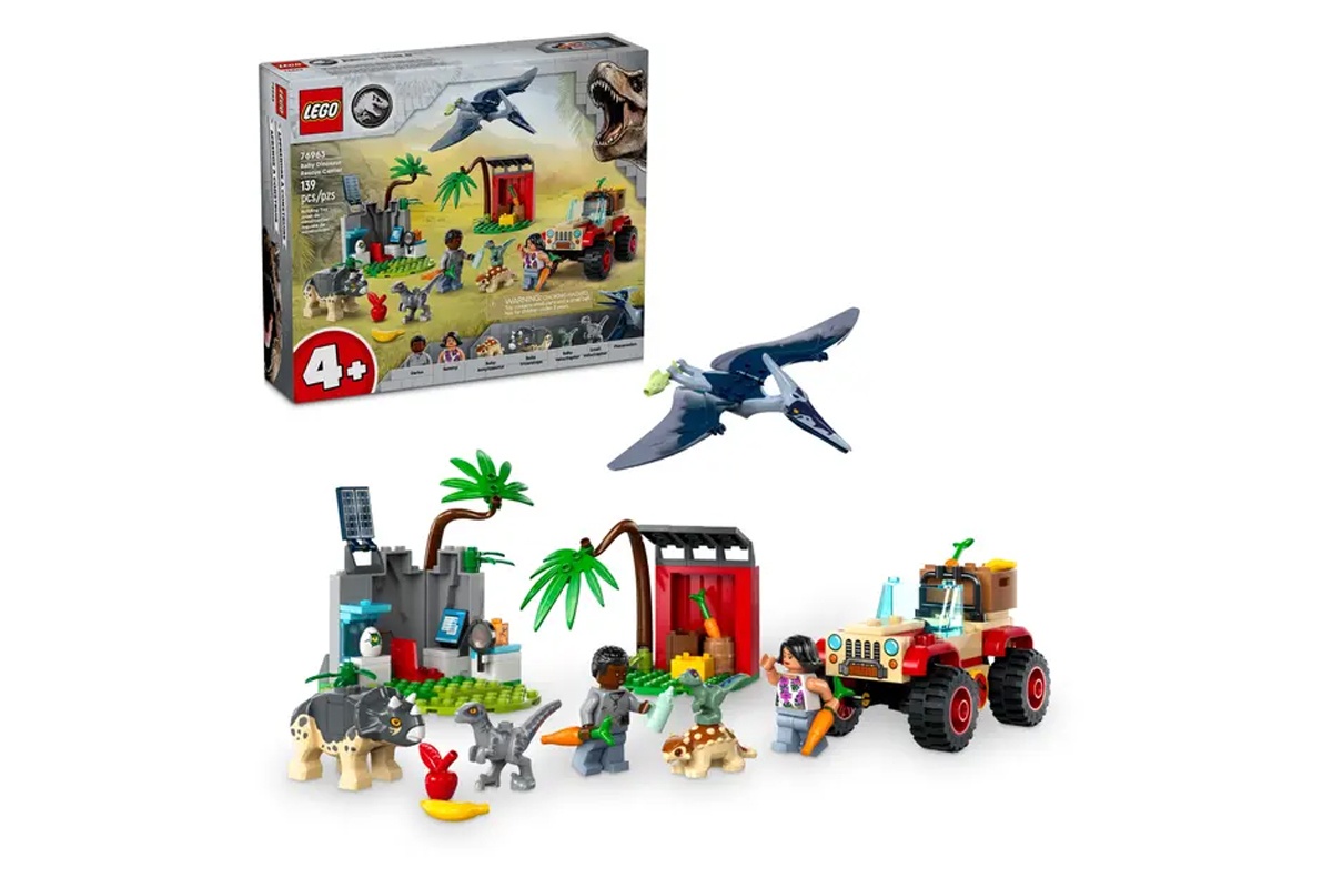 Lego Jurassic World 76963 Rettungszentrum für Baby-Dinos