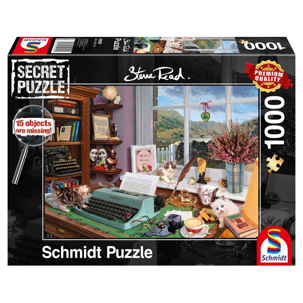 Schmidt Spiele Puzzle Secret Puzzle Am Schreibtisch 1000 Tei