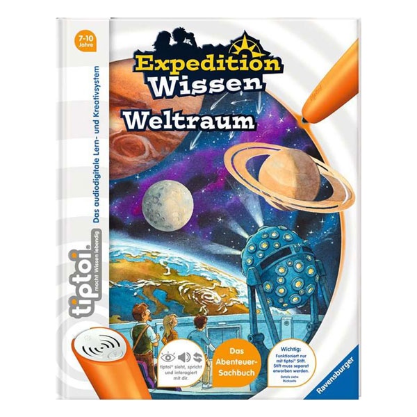 Ravensburger tiptoi Buch - Expedition Wissen Weltraum