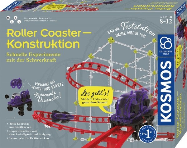 Roller Coaster Konstuktion Experimentierkasten von Kosmos