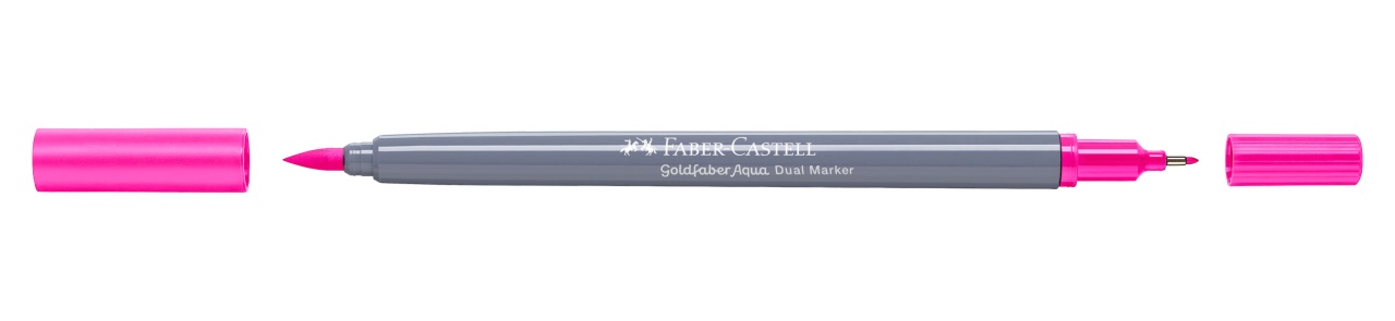 Faber-Castell Goldfaber Aqua Dual Marker purpurrosa hell