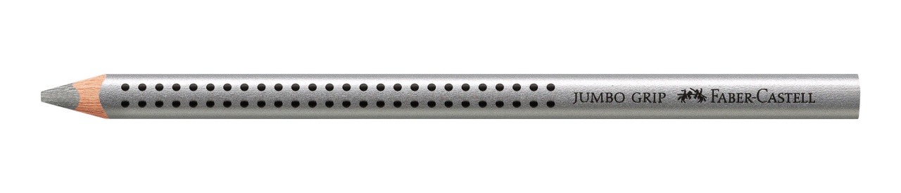 Faber-Castell Buntstift Jumbo Grip Metallic Silber