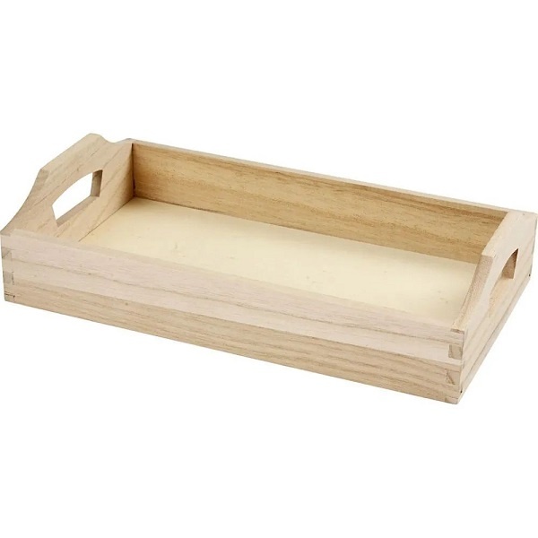 Holz Tablett zur individuellen Gestaltung