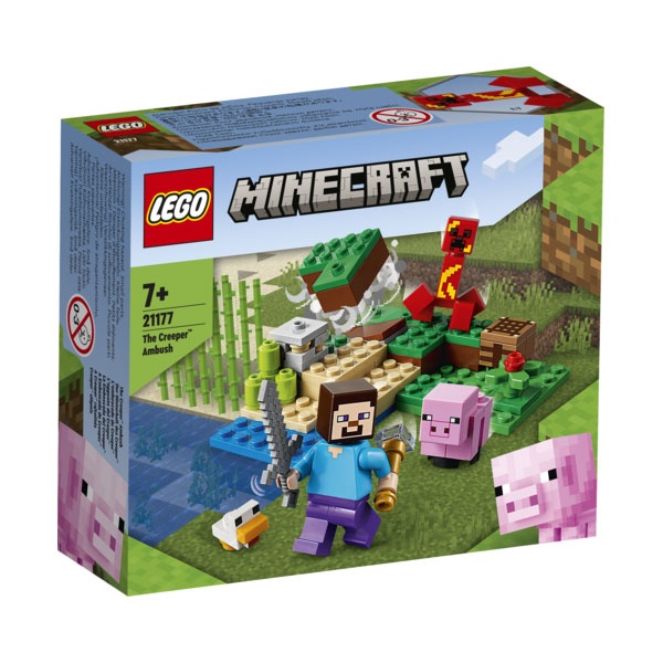 Lego Minecraft 21177 Der Hinterhalt des Creeper