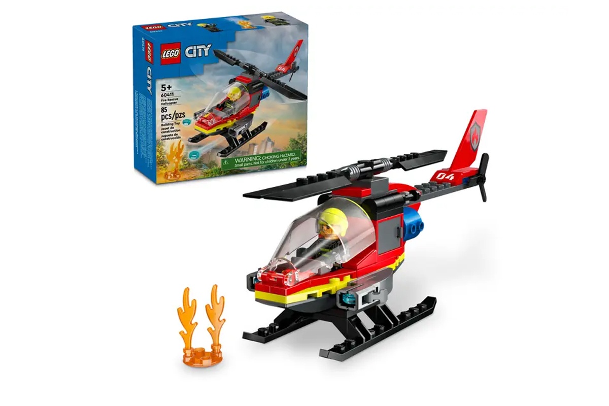 Lego City 60411 Feuerwehrhubschrauber