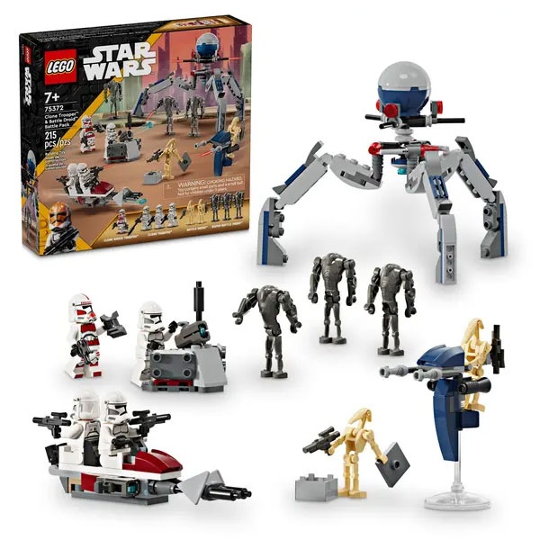 Lego Star Wars 75372 Clone Trooper & Battle Droid