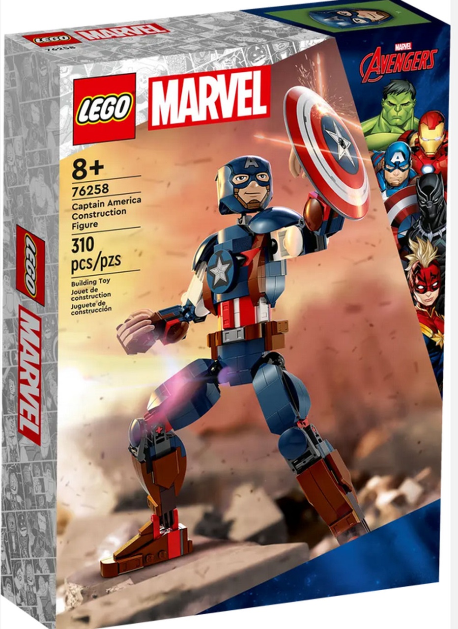 Lego Marvel 76258 Captain America Baufigur