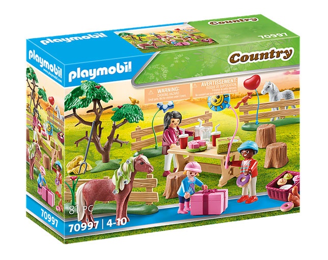 Playmobil 70997 Country Kindergeburtstag auf dem Ponyhof