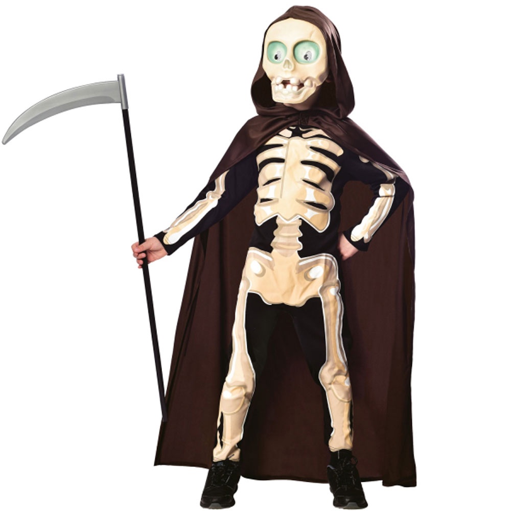 Kostüm Kinder Grim Reaper Alter 4 - 5 Jahre