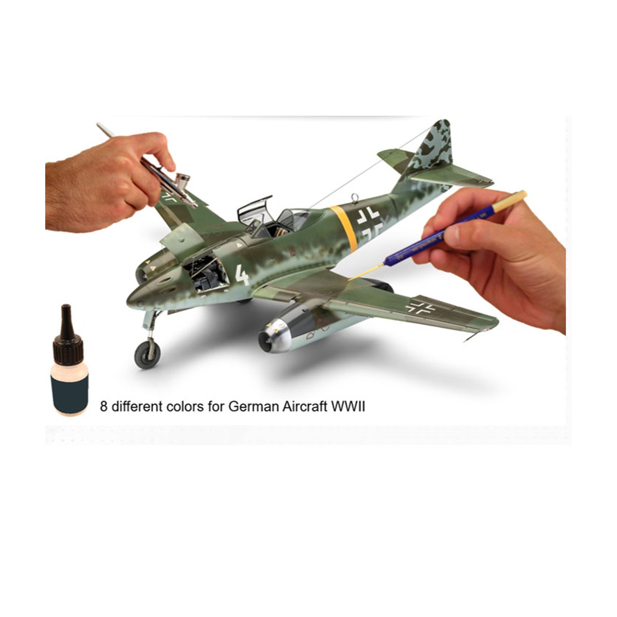 Revell 36200 Model Color - German Aircraft WWII (8x 18ml)