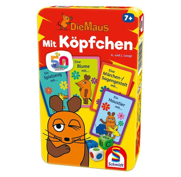 Schmidt Spiele 51255 Die Maus - Mit Köpfchen