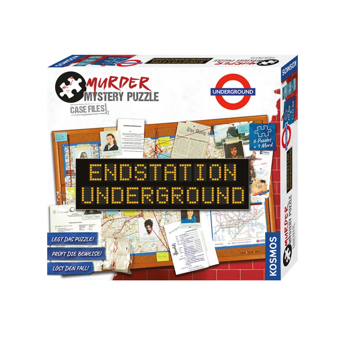Murder Mystery Puzzle Endstation Underground