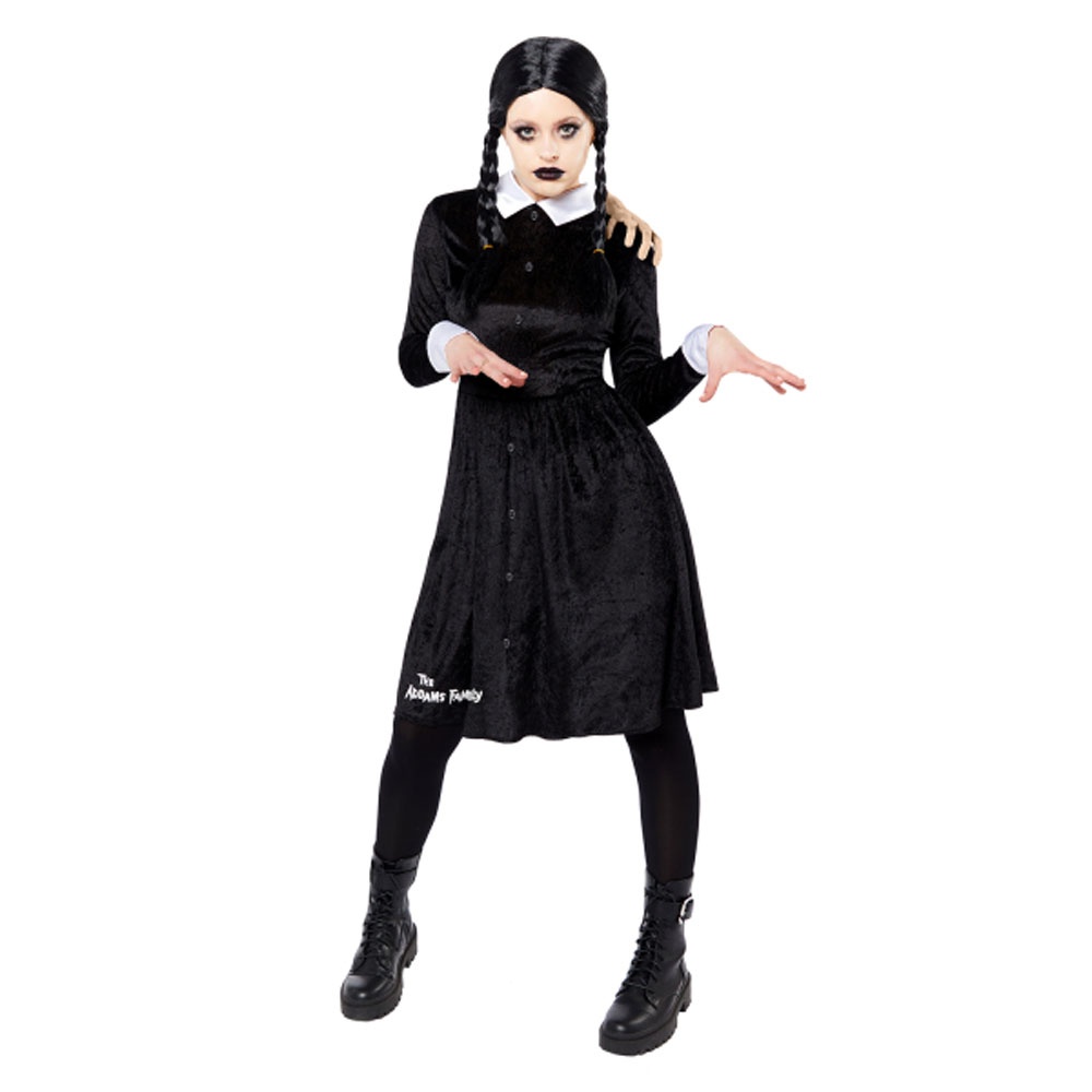 Kostüm Damenkostüm Addams Family - Wednesday Gr. M