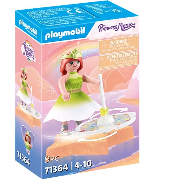 Playmobil Princess Magic 71364 Regenbogenkreisel Prinzessin