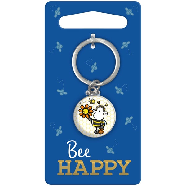 Schlüsselanhänger Bee Happy