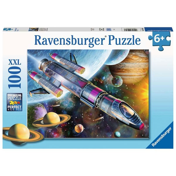 Ravensburger Puzzle Mission im Weltall 100 Teile XXL