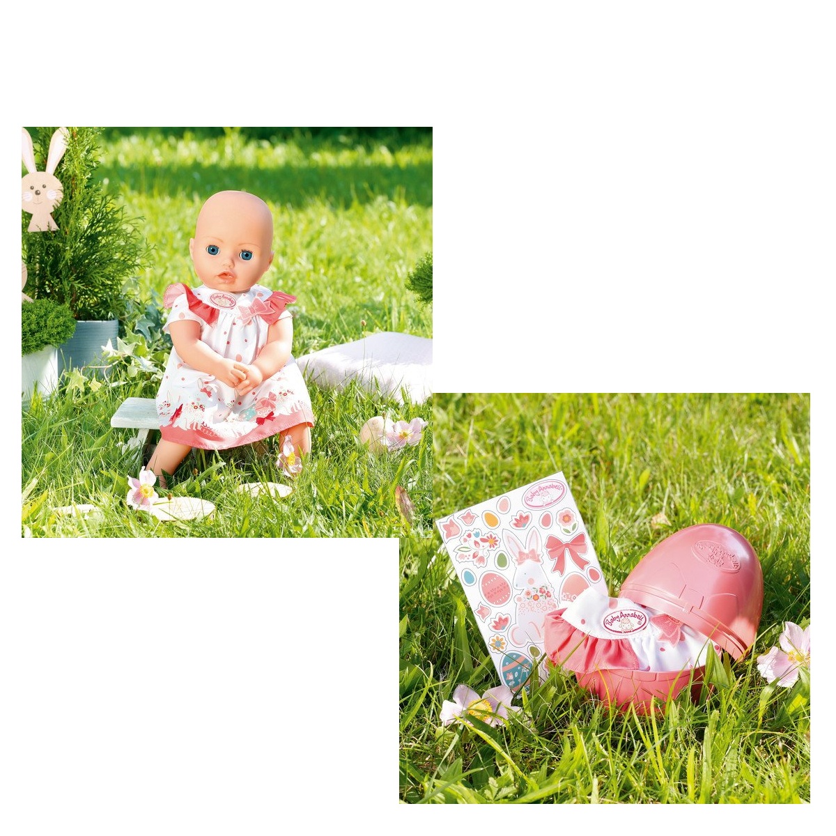 Baby Annabell Osterkleid im Ei 43 cm Kleidung