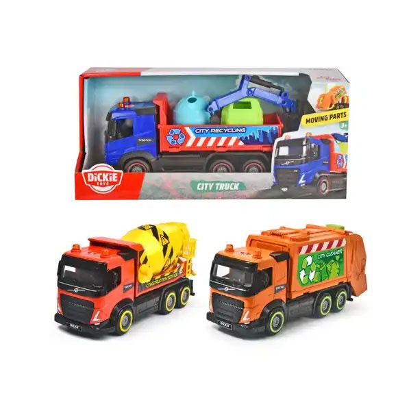 City Truck 3-fach sortiert von Dickie Toys