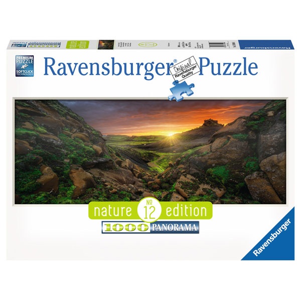 Ravensburger Puzzle Sonne über Island 1000 Teile
