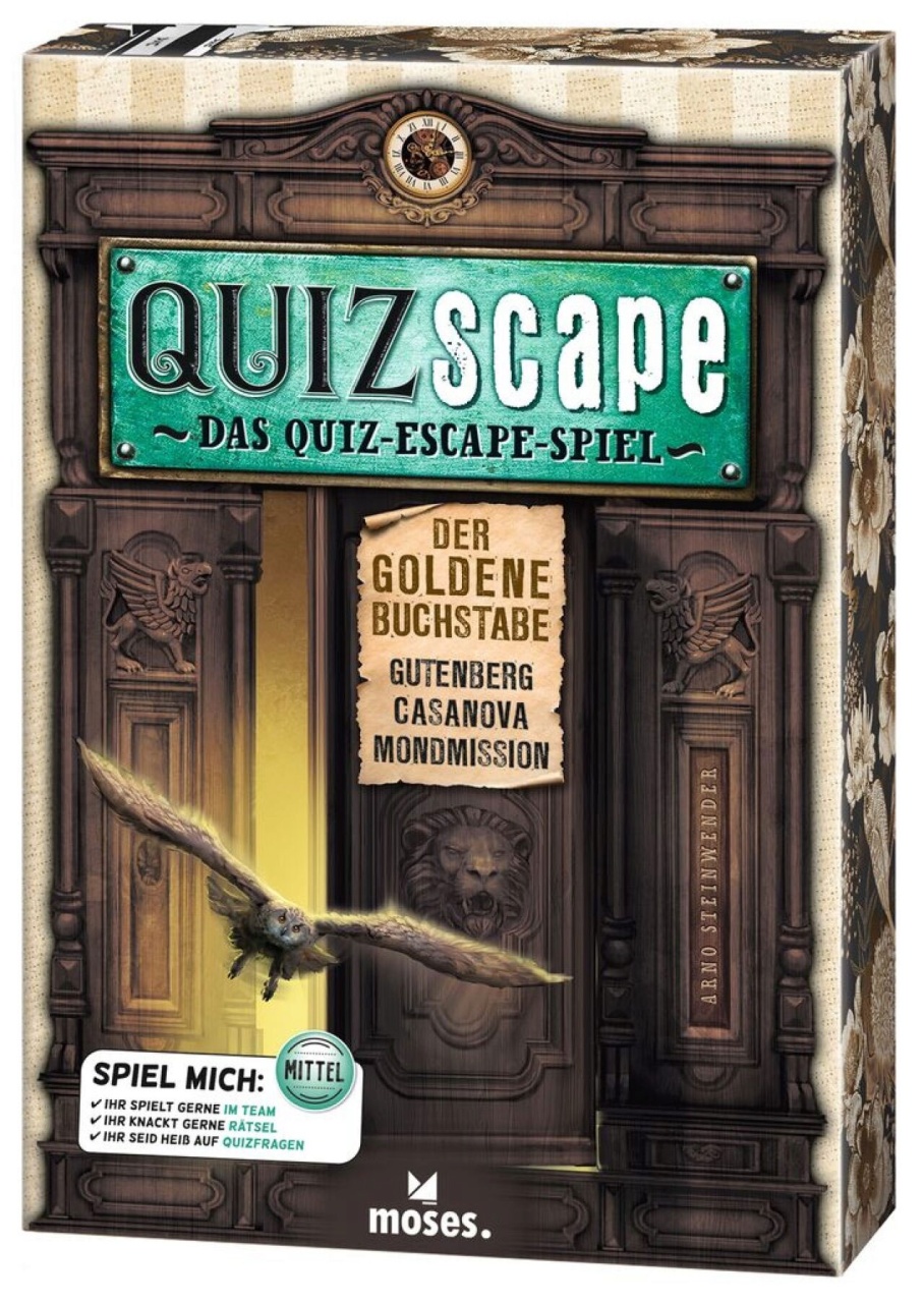 Moses QuizScape - Das Quiz-Escpe-Spiel