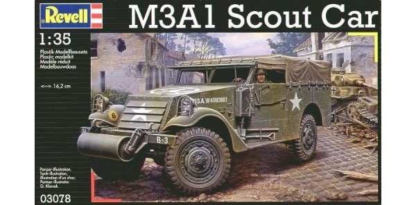 Revell 03078 M3A1 Scout Car 1:35