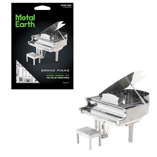 Metal Earth 3D-Metall-Bausatz Grand Piano