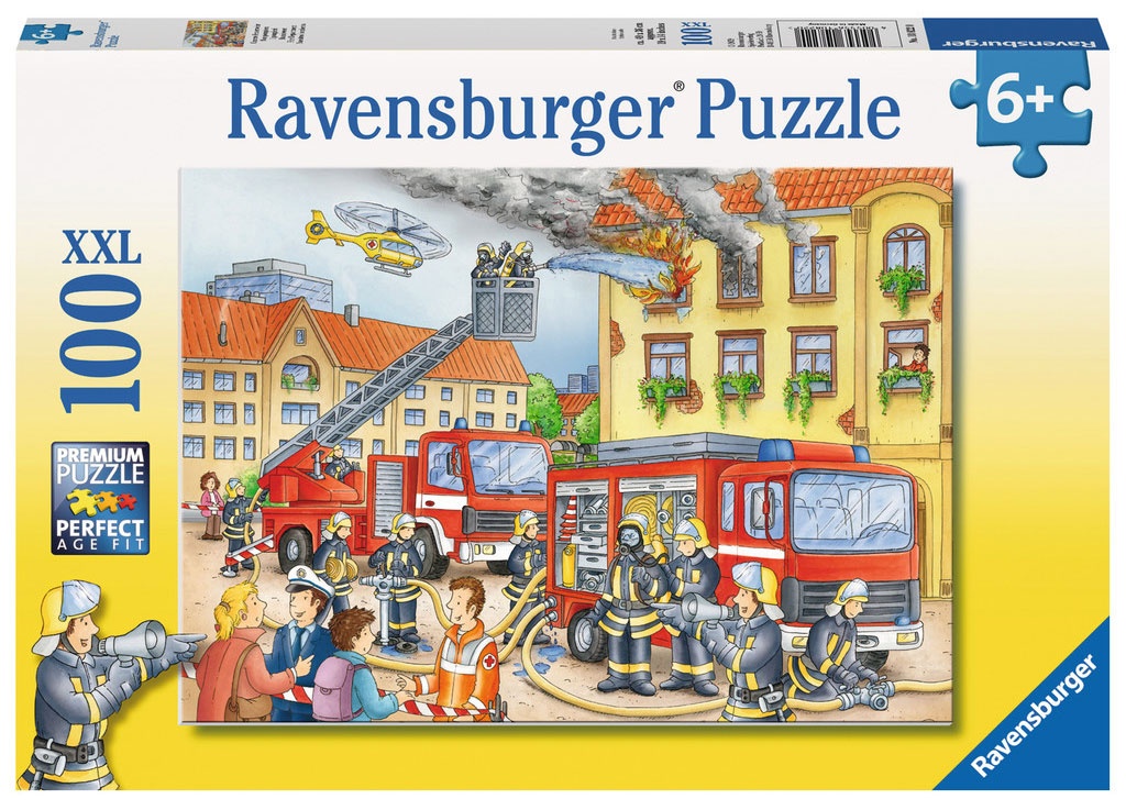 Ravensburger Puzzle Unsere Feuerwehr 100 Teile