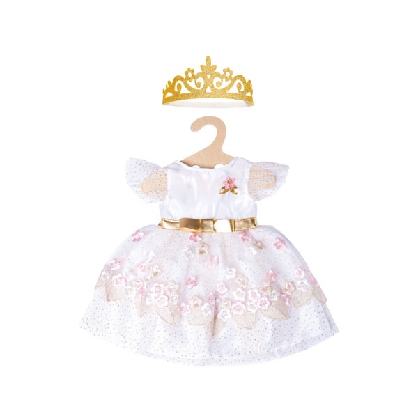 Heless Puppen Kleidung Kleid Blüten Prinzessin 35 - 45 cm