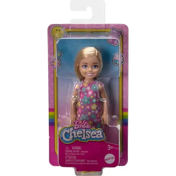 Barbie Chelsea Puppe Blond mit Blumenkleid