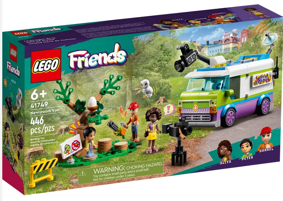Lego Friends 41749 Nachrichtenwagen
