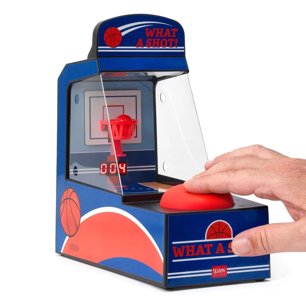 Mini Arcade Spiel Basket - What a Shot! Basketball  Legami