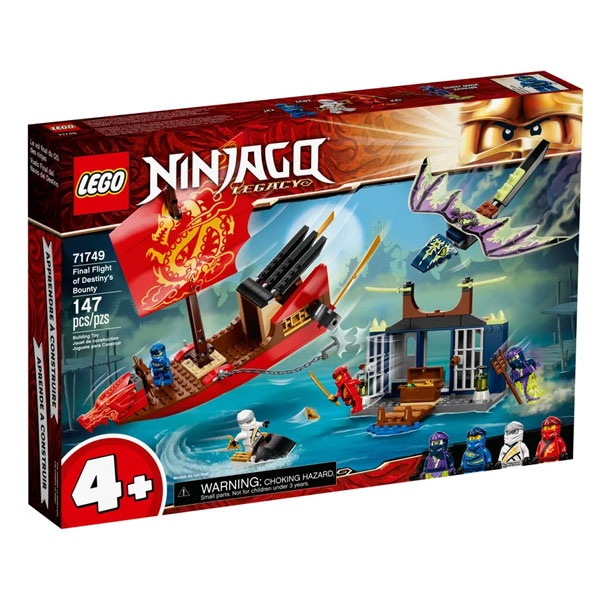 Lego Ninjago 71749 Flug mit dem Ninja Flugsegler