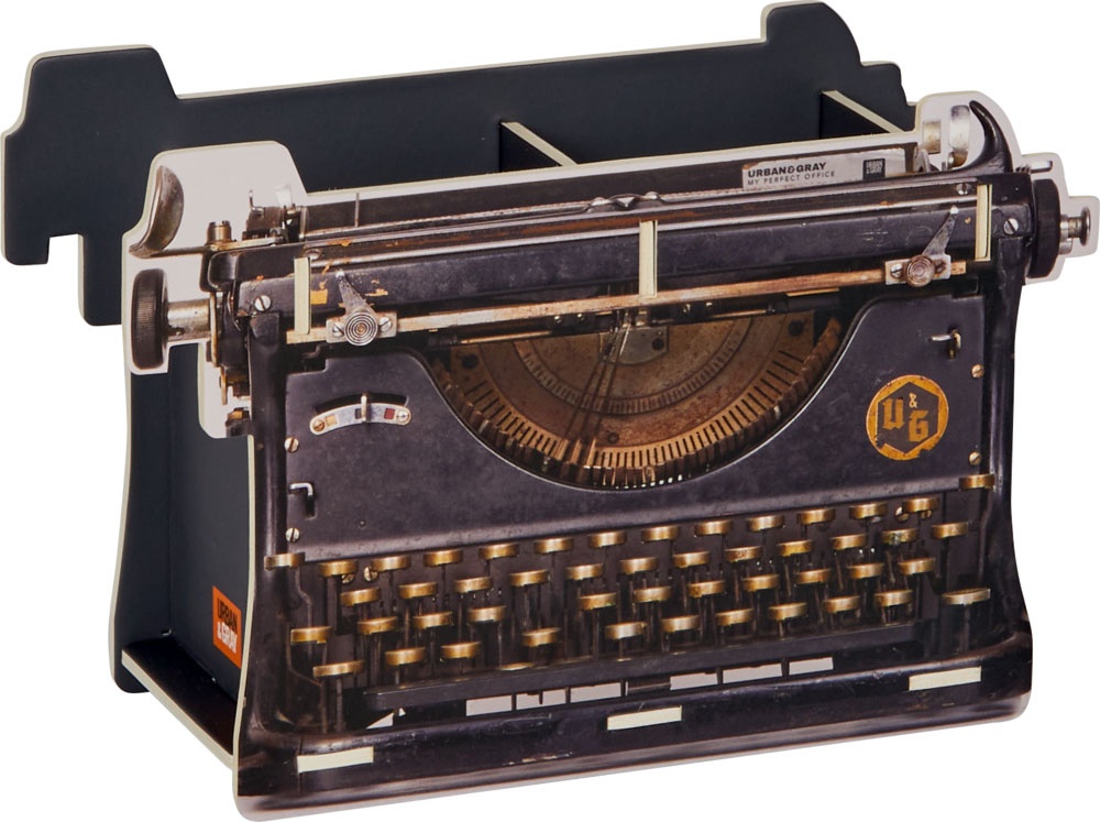 Stifteköcher Typewriter Schreibmaschine