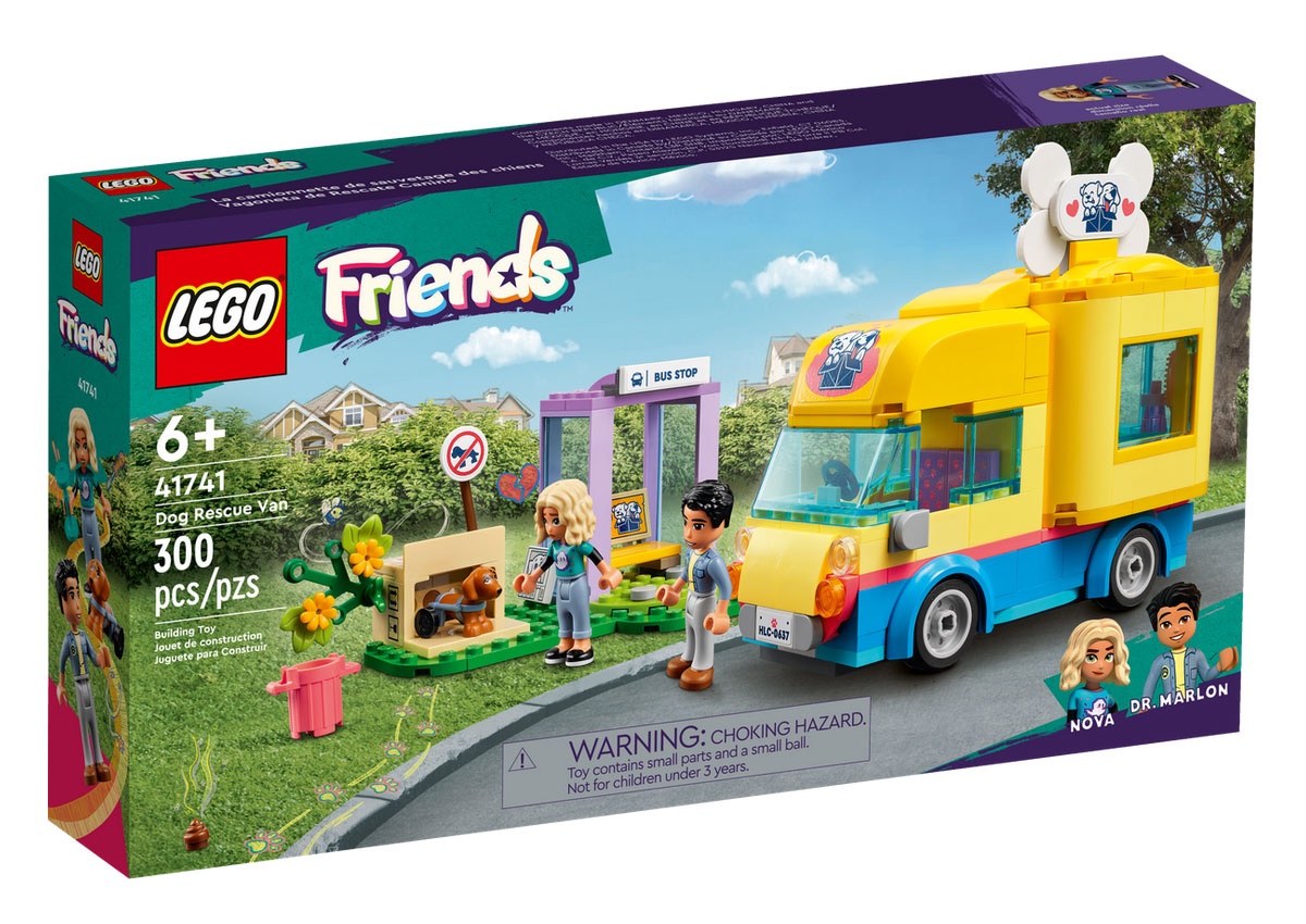 Lego Friends 41741 - Hunderettungswagen