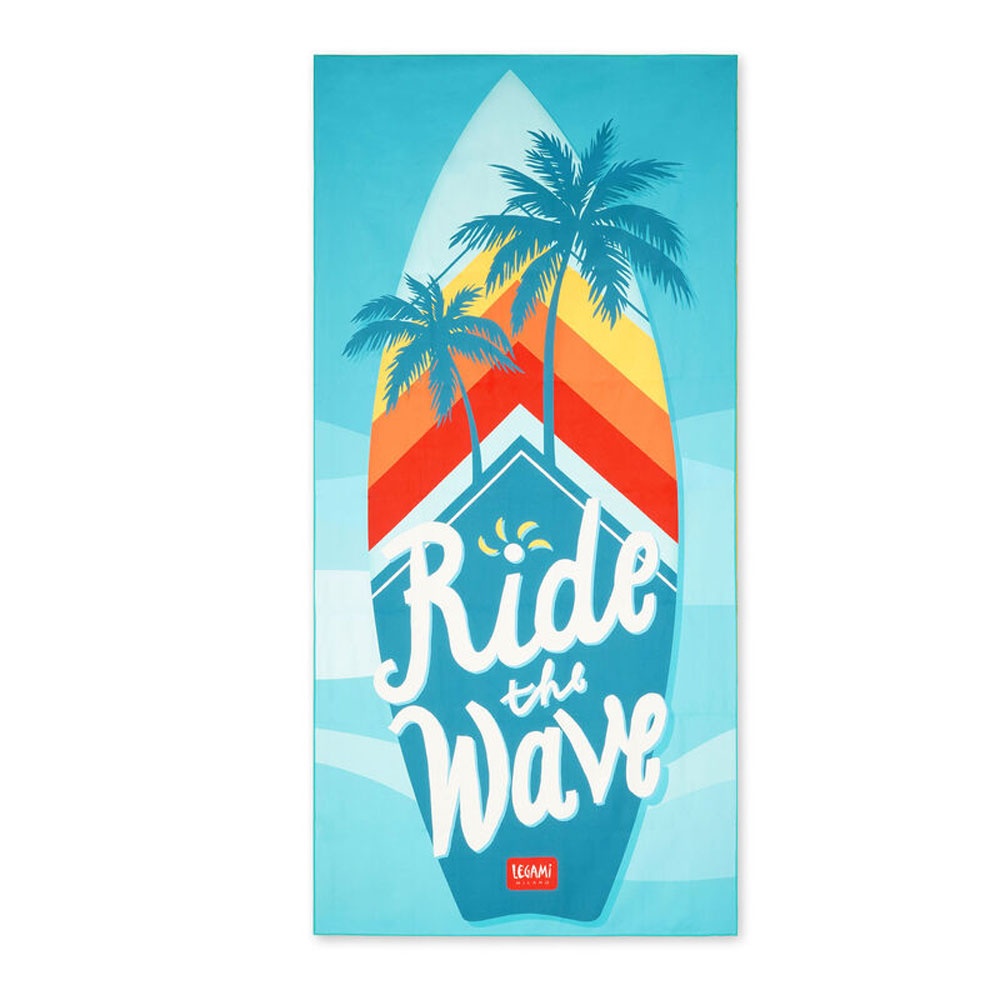 Strandtuch Handtuch Ride the Wave von Legami