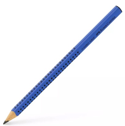 Faber Castell Jumbo Grip Bleistift B blau