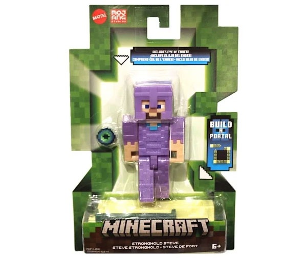 Minecraft Craft-A-Block Festungs-Steve Figur von Mattel