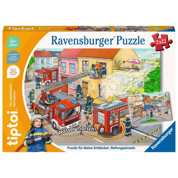 Ravensburger tiptoi Puzzle für kleine Entdecker Rettungsein