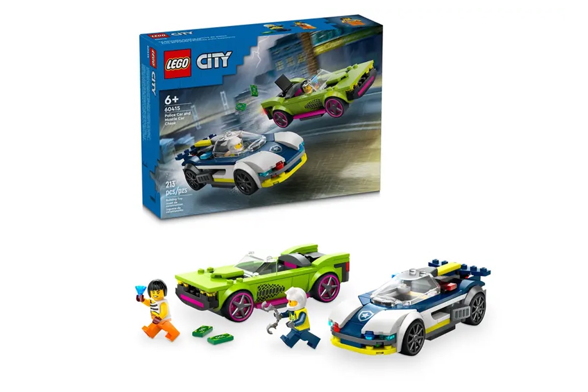 Lego City 60415 Verfolgungsjagd mit Polizeiauto und