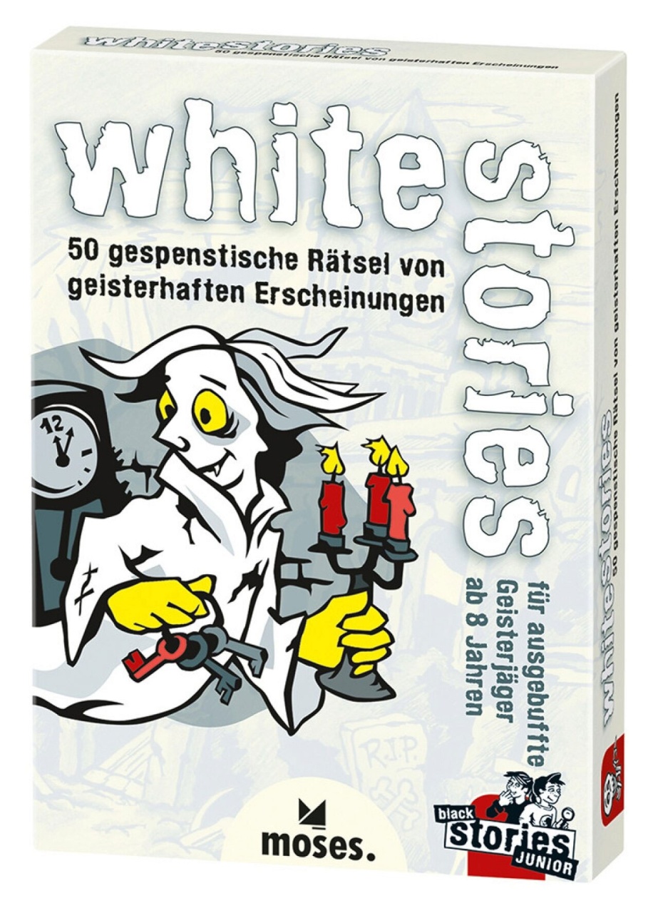 Black Stories white stories Rätsel-Spaß