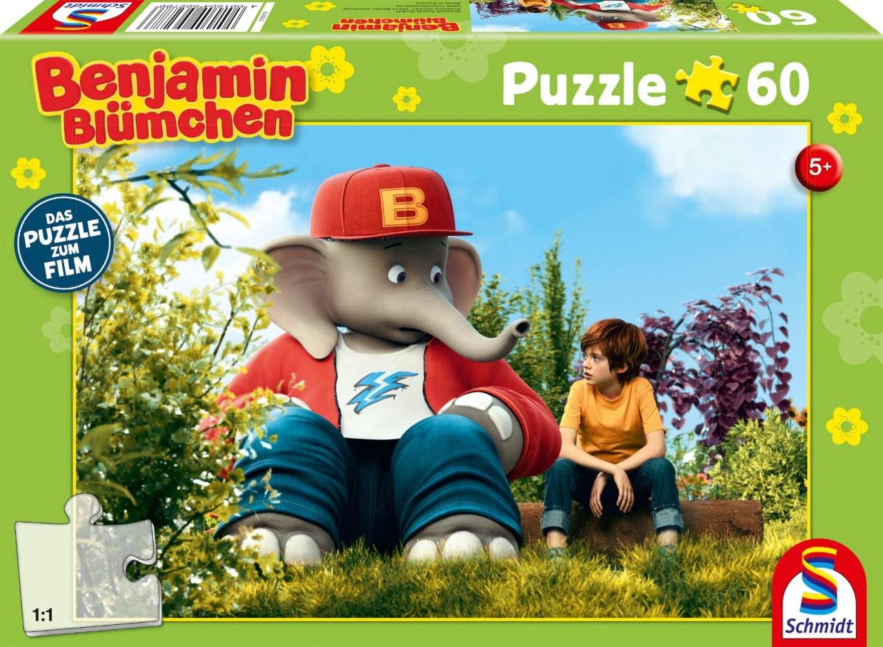 Schmidt Spiele Puzzle Benjamin Blümchen 60 Teile