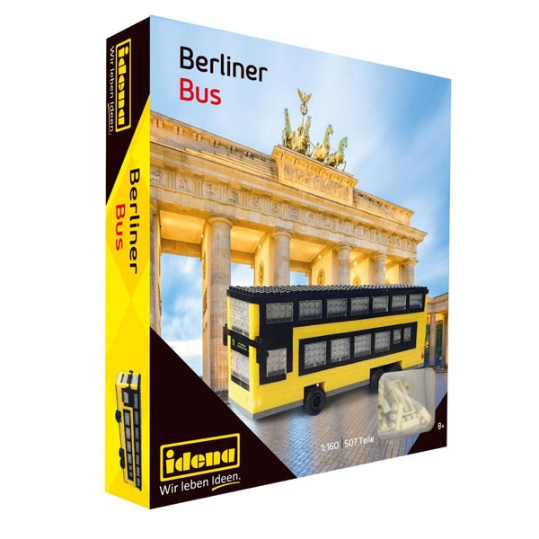 Idena Minibausteine Berliner Doppeldecker Bus